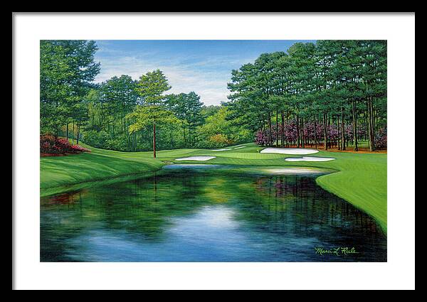 Redbud 16 Augusta National - Framed Print