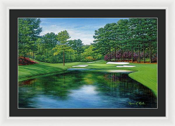 Redbud 16 Augusta National - Framed Print