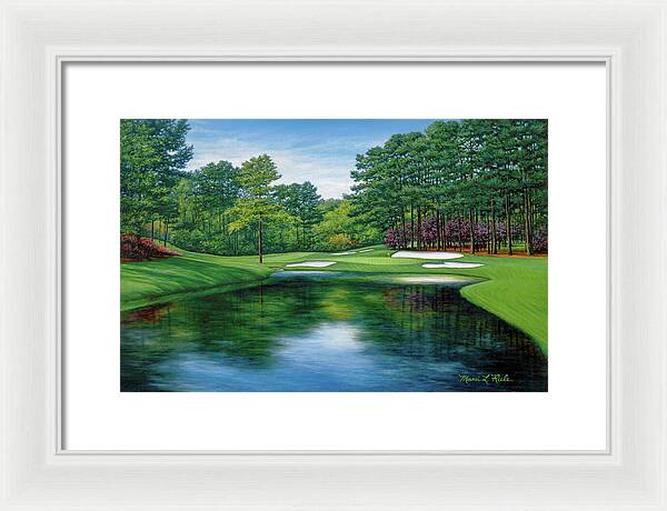 Redbud 16 Augusta National - Framed Print