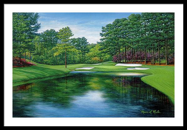 Redbud 16 Augusta National - Framed Print