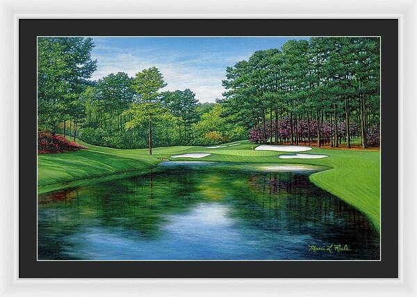 Redbud 16 Augusta National - Framed Print