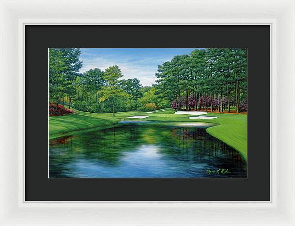 Redbud 16 Augusta National - Framed Print