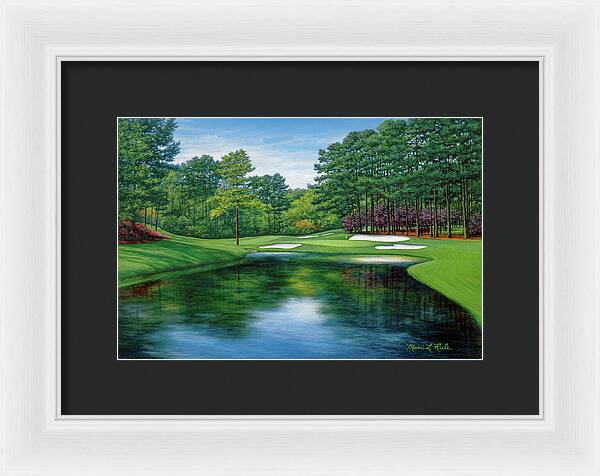 Redbud 16 Augusta National - Framed Print