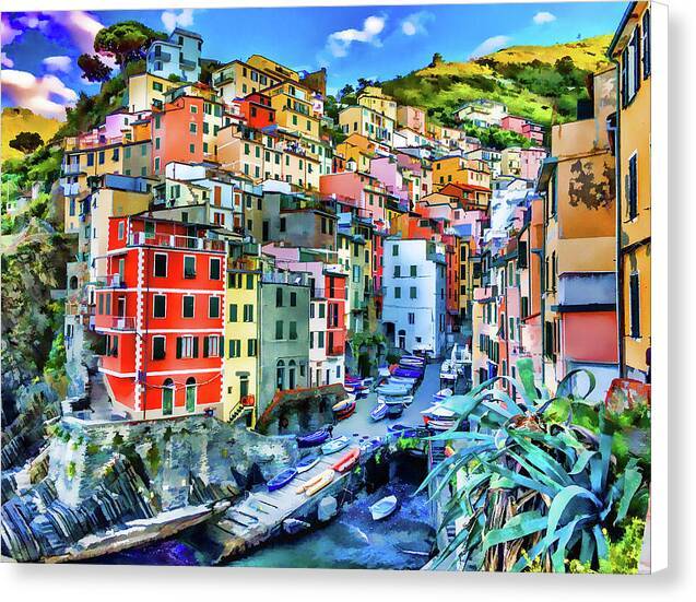 Riomaggiore Art - Canvas Print