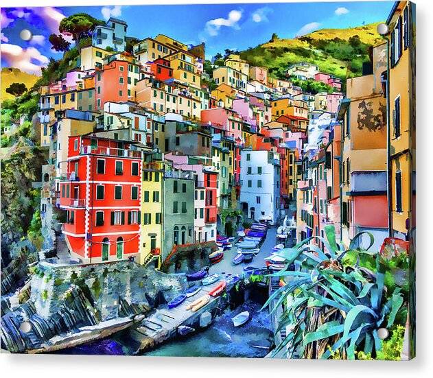 Riomaggiore Art - Acrylic Print