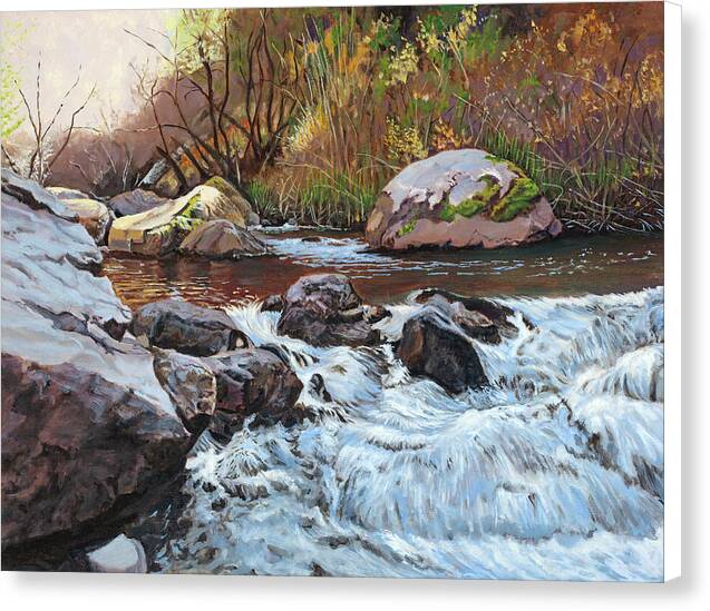 Rock Creek  - Canvas Print