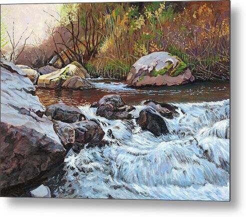 Rock Creek  - Metal Print