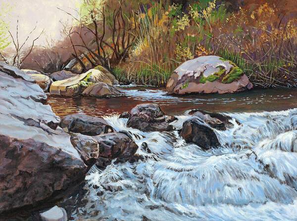 Rock Creek  - Art Print