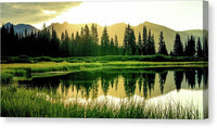 Rocky Mountain Sunrise - Canvas Print