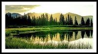 Rocky Mountain Sunrise - Framed Print