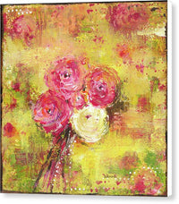 Rose Bouquet - Canvas Print