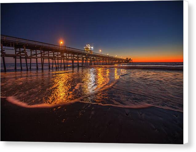 San Clemente Reflections - Canvas Print