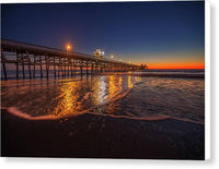 San Clemente Reflections - Canvas Print