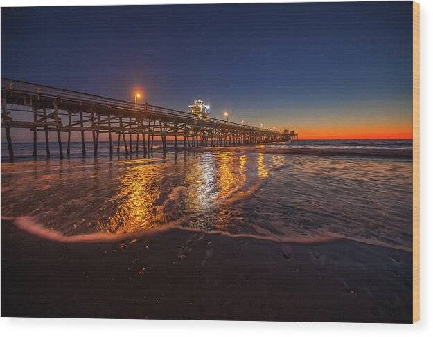 San Clemente Reflections - Wood Print