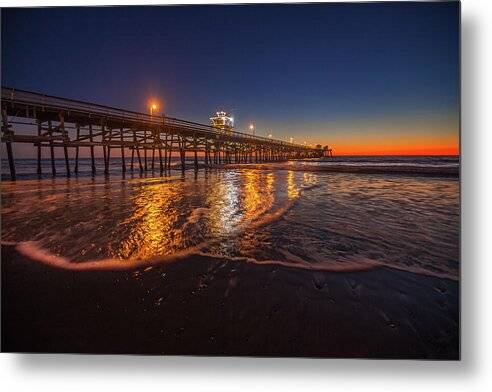 San Clemente Reflections - Metal Print