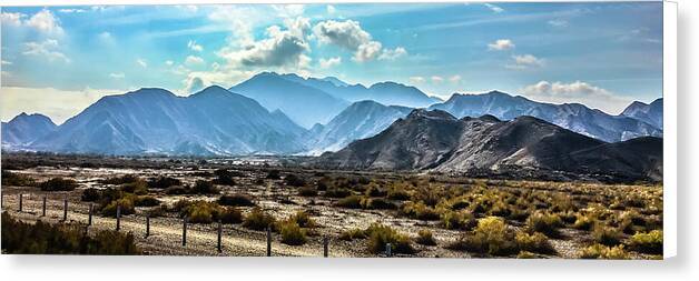 San Felipe Mountains - Canvas Print