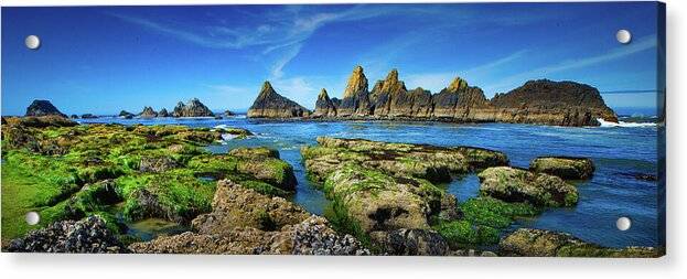 Seal Rocks Panorama - Acrylic Print