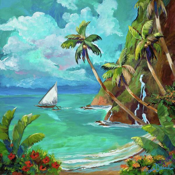 Secluded Cove - Art Print Art Print 1ArtCollection