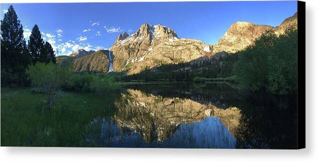 Silver Lake Dawn - Canvas Print