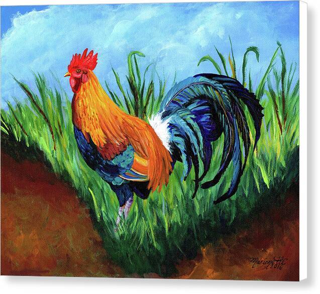 Sugarcane Rooster - Canvas Print Canvas Print 1ArtCollection