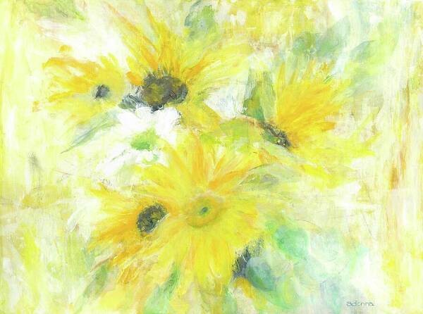 Sunny Bouquet - Art Print