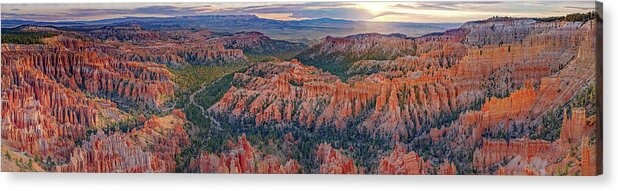 Sunrise at Inspiration Point - Acrylic Print