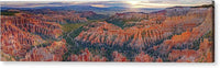 Sunrise at Inspiration Point - Acrylic Print