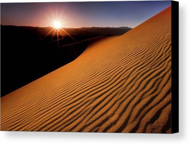 Sunset in the Dunes 2 - Canvas Print