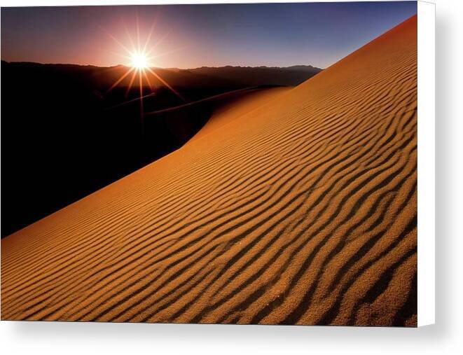 Sunset in the Dunes 2 - Canvas Print