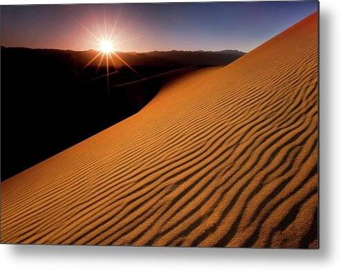 Sunset in the Dunes 2 - Metal Print