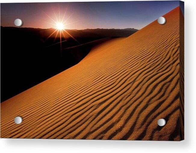 Sunset in the Dunes 2 - Acrylic Print