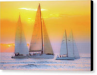 Sunset Sail - Canvas Print