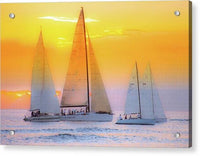 Sunset Sail - Acrylic Print