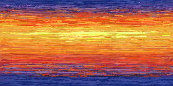 Sunset Sunset - Art Print Art Print 1ArtCollection