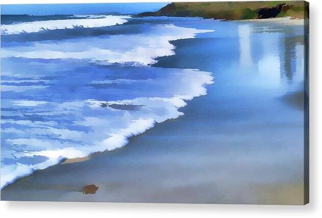 Surfline - Acrylic Print