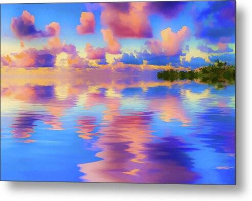 Surreal Sunset - Limited Edition - Metal Print