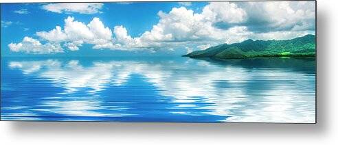 The Sea of Tranquility - Metal Print