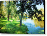 Tranquil riverside no. 10 - Canvas Print