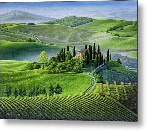 Tuscany, Italy - Metal Print