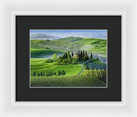 Tuscany, Italy - Framed Print