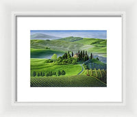 Tuscany, Italy - Framed Print