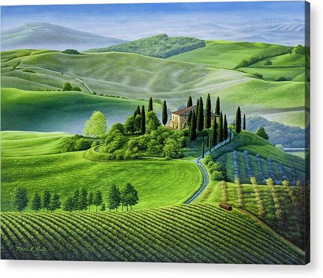 Tuscany - Acrylic Print