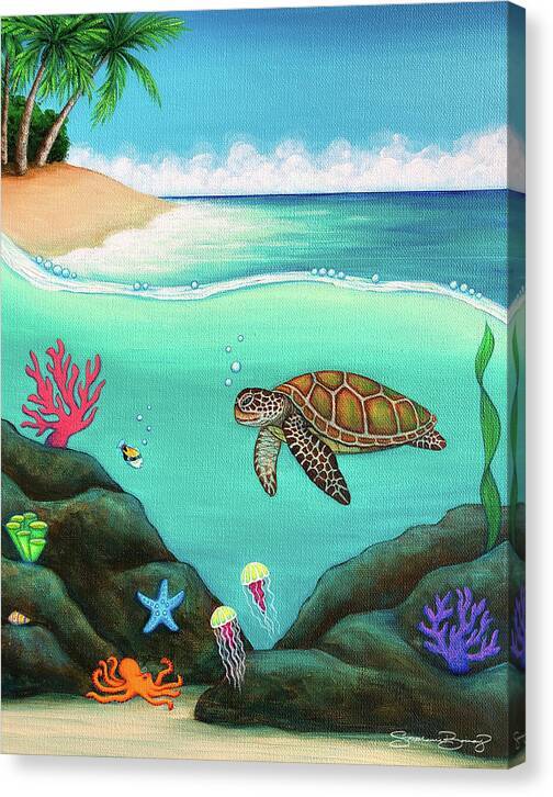 Under the Sea - Canvas Print Canvas Print 1ArtCollection