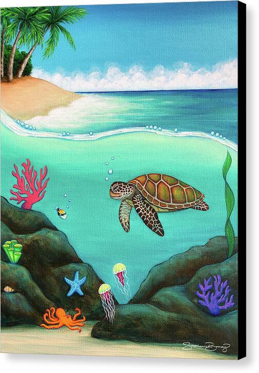 Under the Sea - Canvas Print Canvas Print 1ArtCollection