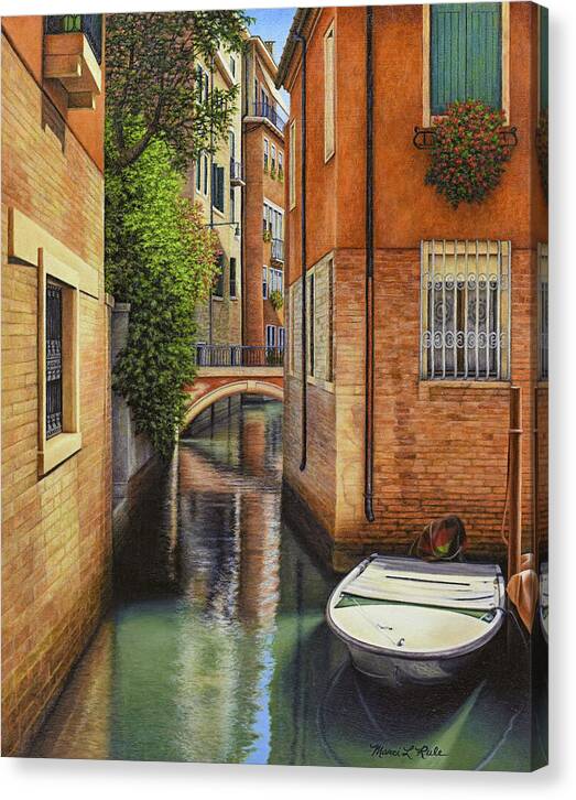 Venice Canal - Canvas Print