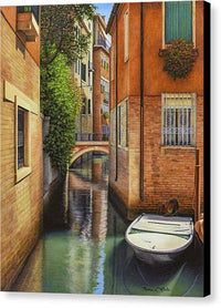 Venice Canal - Canvas Print