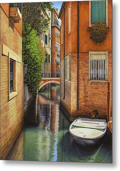 Venice Canal - Metal Print