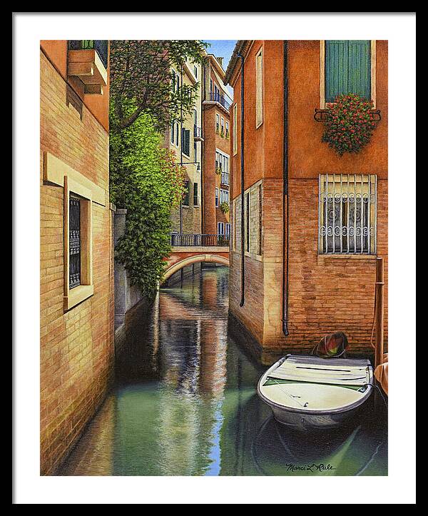 Venice Canal - Framed Print