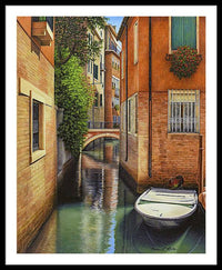 Venice Canal - Framed Print