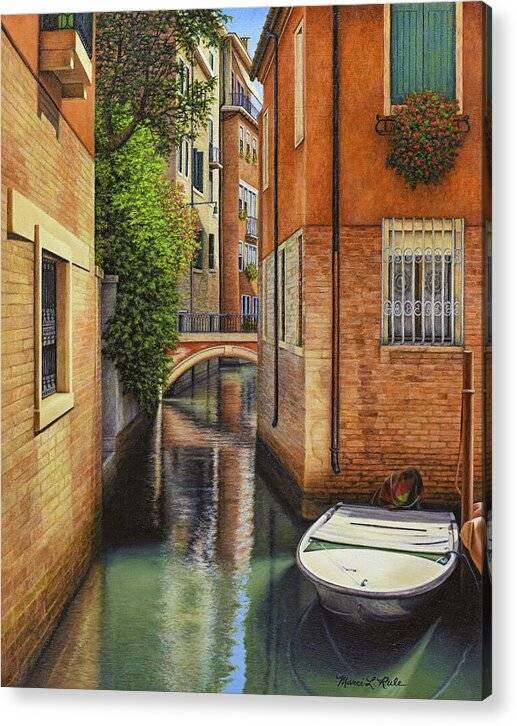 Venice Canal - Acrylic Print